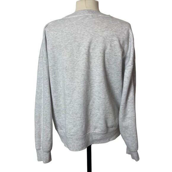 Space Jam A New Legacy Sweatshirt Womens Medium Tweety Bugs Lola Daffy Gray - Picture 8 of 12